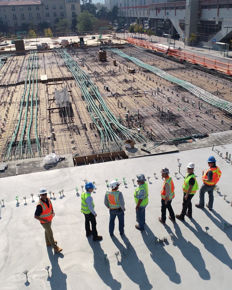San Francisco Renovations construction crew on-site reviewing project plans