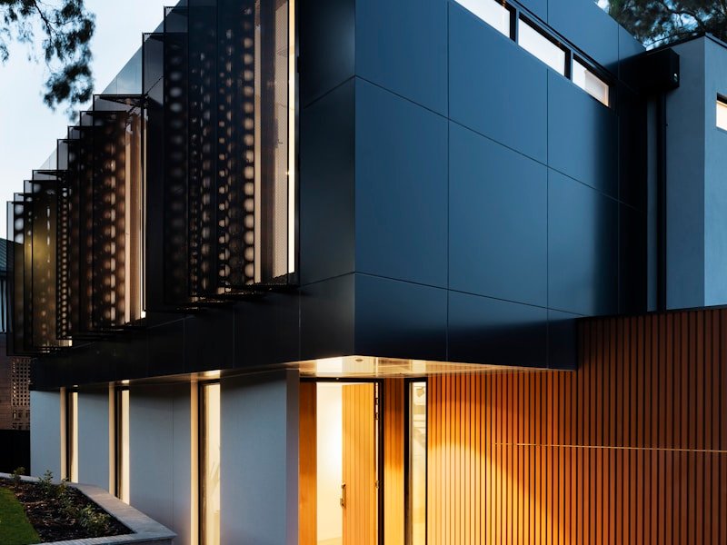 Modern roof deck and outdoor living build